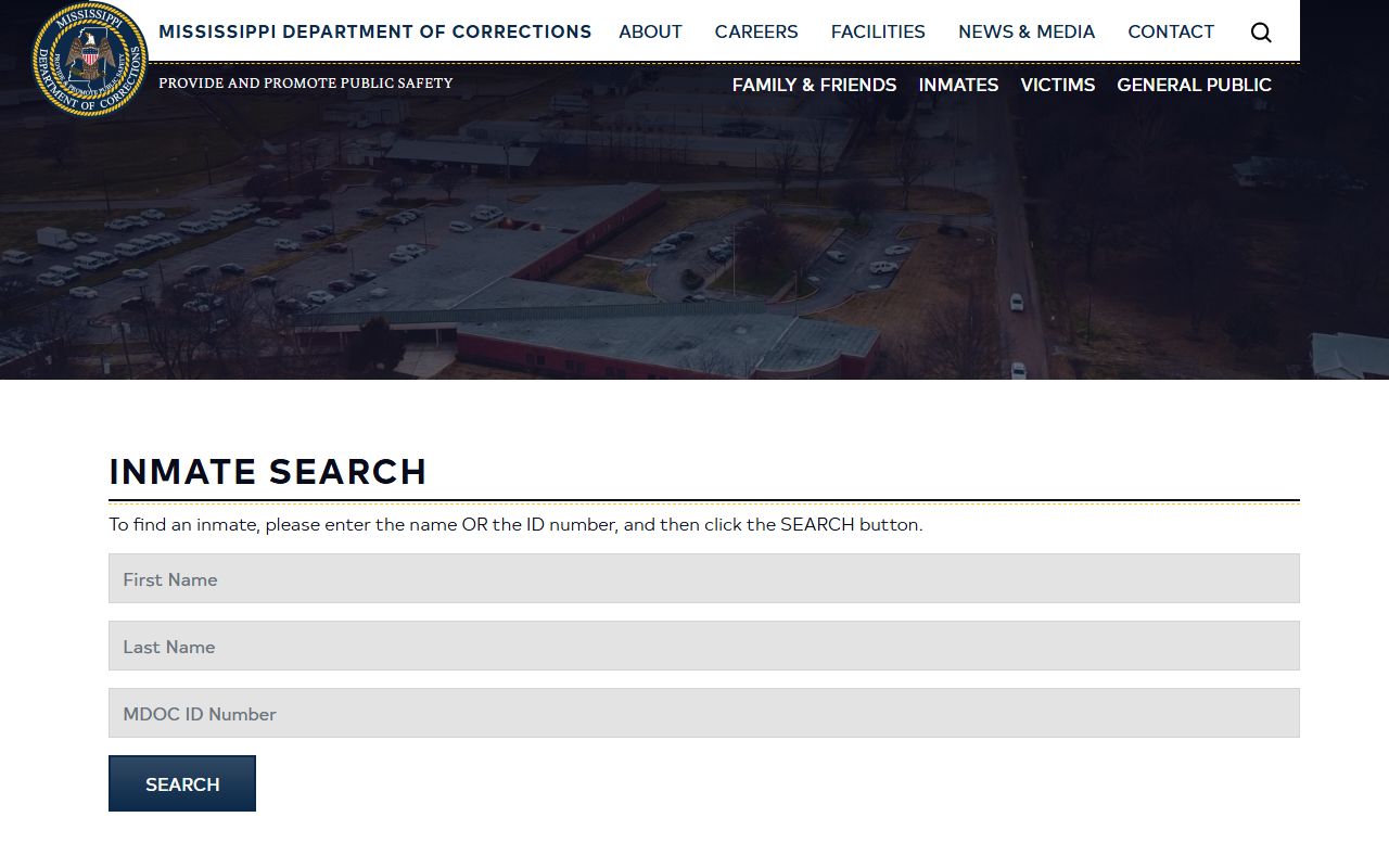Mississippi MDOC inmate search for Claiborne County sentenced prisoners